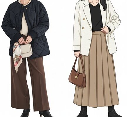 デートで好印象　秋のコーデ　【40代女性編】